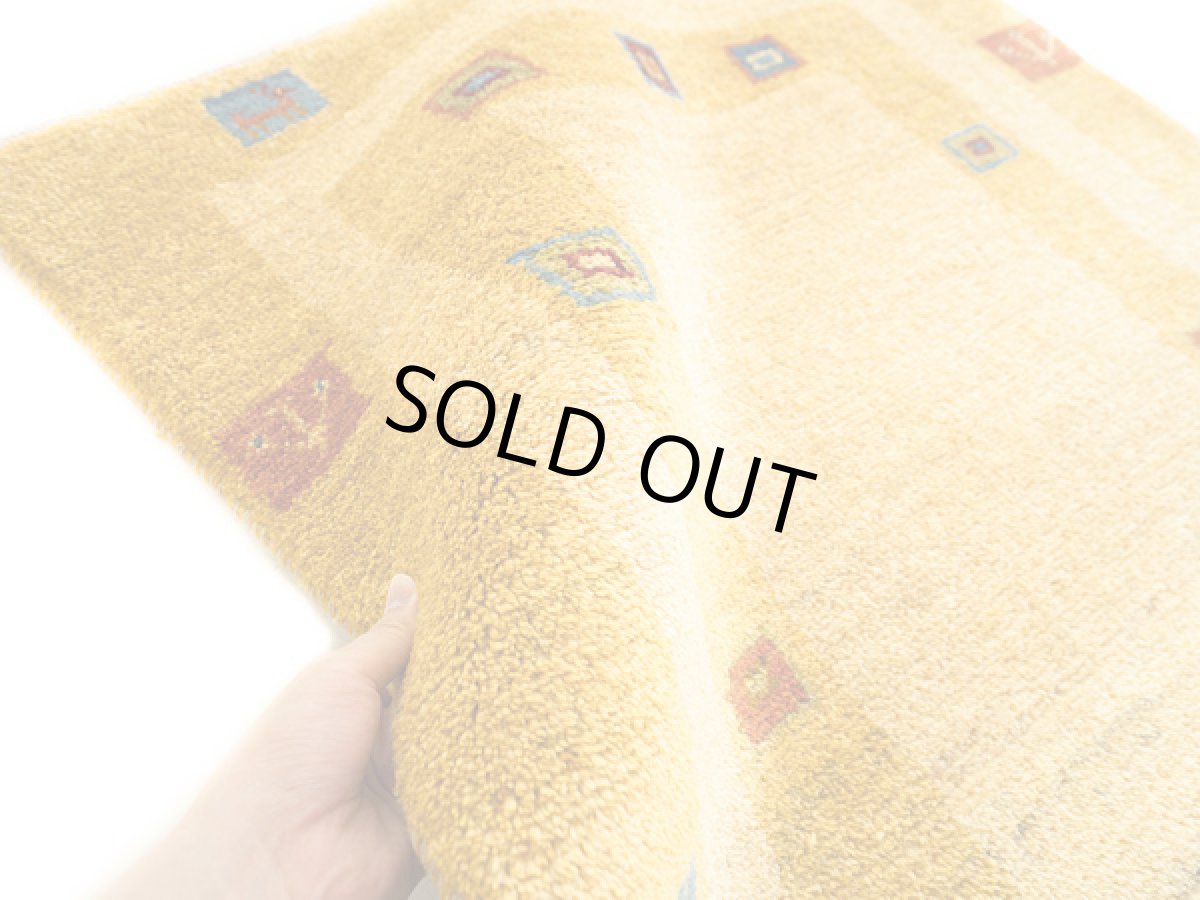 画像8: シラーズギャッベ　ラグサイズ（118×80） (8)