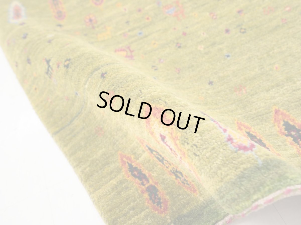 画像11: シラーズギャッベ　ラグサイズ（122××82） (11)