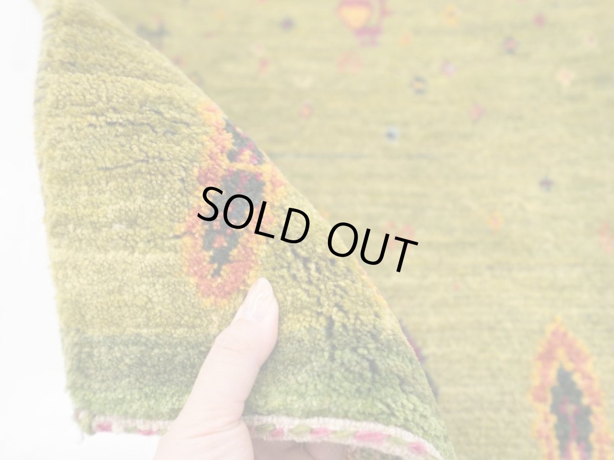 画像9: シラーズギャッベ　ラグサイズ（122××82） (9)