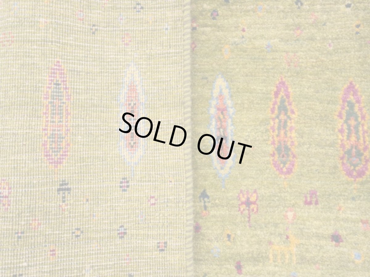 画像18: シラーズギャッベ　ラグサイズ（122××82） (18)