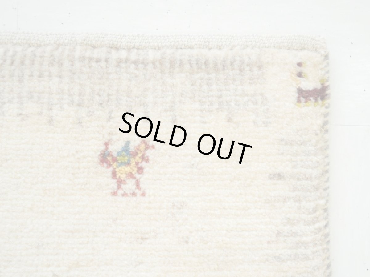 画像4: ゾランヴァリギャッベ：アマレ 座布団サイズ(46×43） (4)