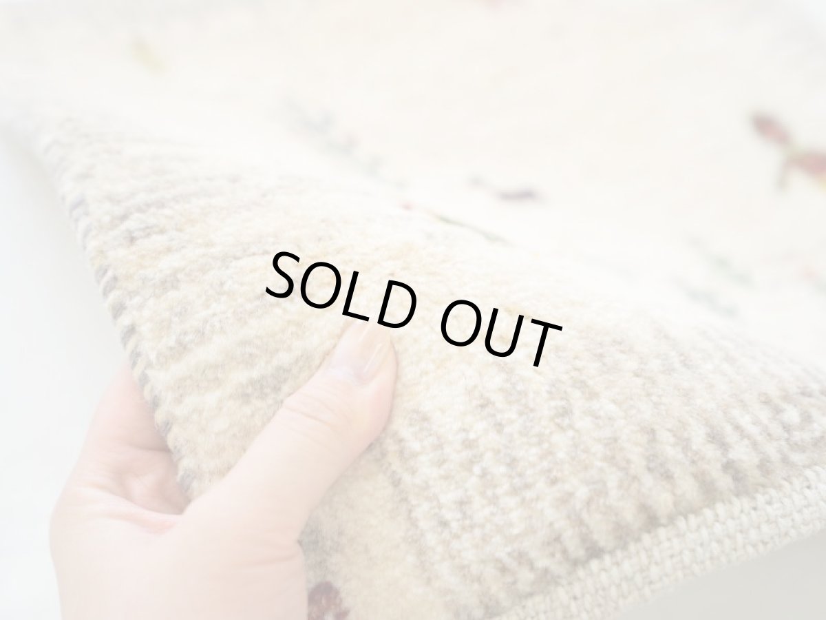 画像6: ゾランヴァリギャッベ：アマレ 座布団サイズ(46×43） (6)