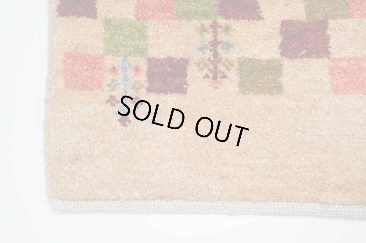 画像5: ゾランヴァリギャッベ：アマレ 座布団サイズ(46×44） (5)