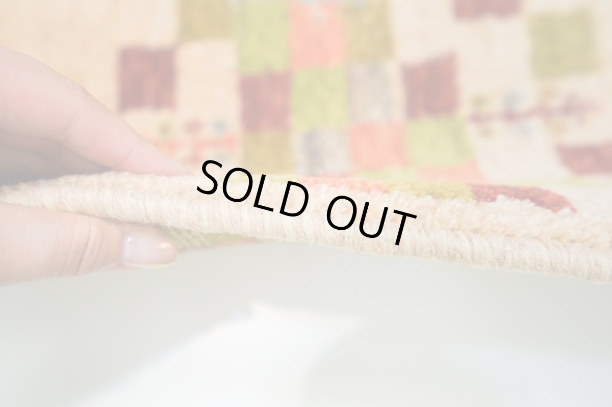 画像7: ゾランヴァリギャッベ：アマレ 座布団サイズ(46×44） (7)