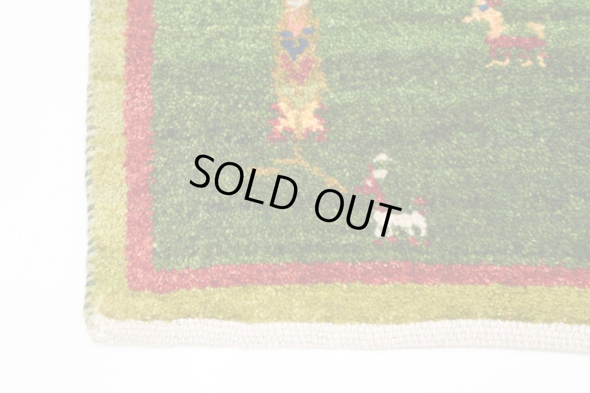 画像5: ゾランヴァリギャッベ：アマレ 座布団サイズ(48×47） (5)